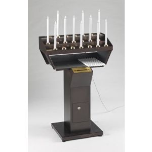 Electric Gestural Votive candle-holders