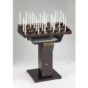 Electric Gestural Votive candle-holder 33 light points (Art. 33/CA)